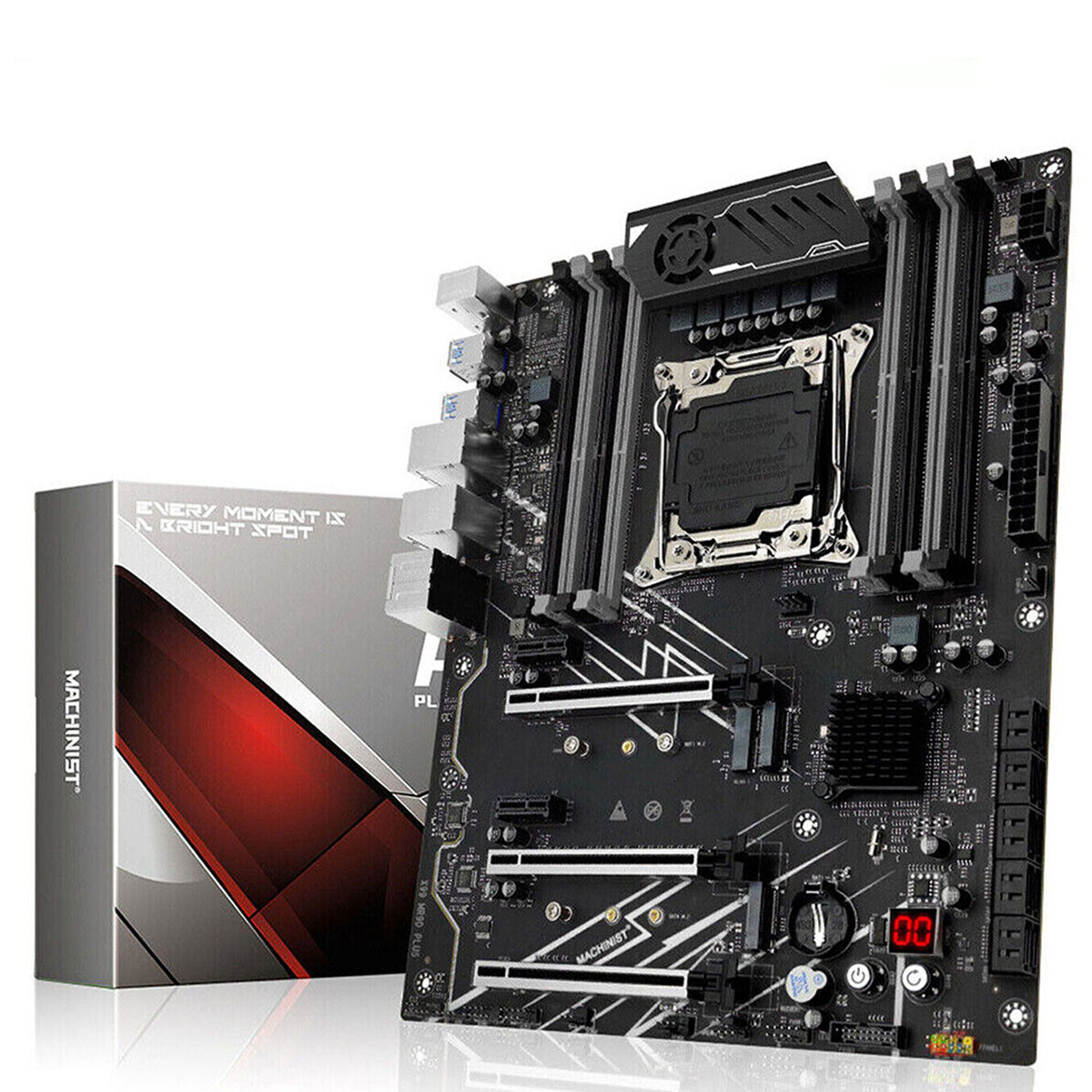 MACHINIST X99 Motherboard USB PS/2 Support Intel Xeon CPU E5
