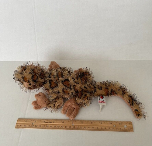 Webkinz Ganz Leopard Lizard HM198 No Code Stuffed Animal Plush - Picture 10 of 14