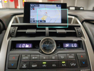 Crystal Clear Screen Protector for 2016 Lexus NX 200t Vehicle Navigation 