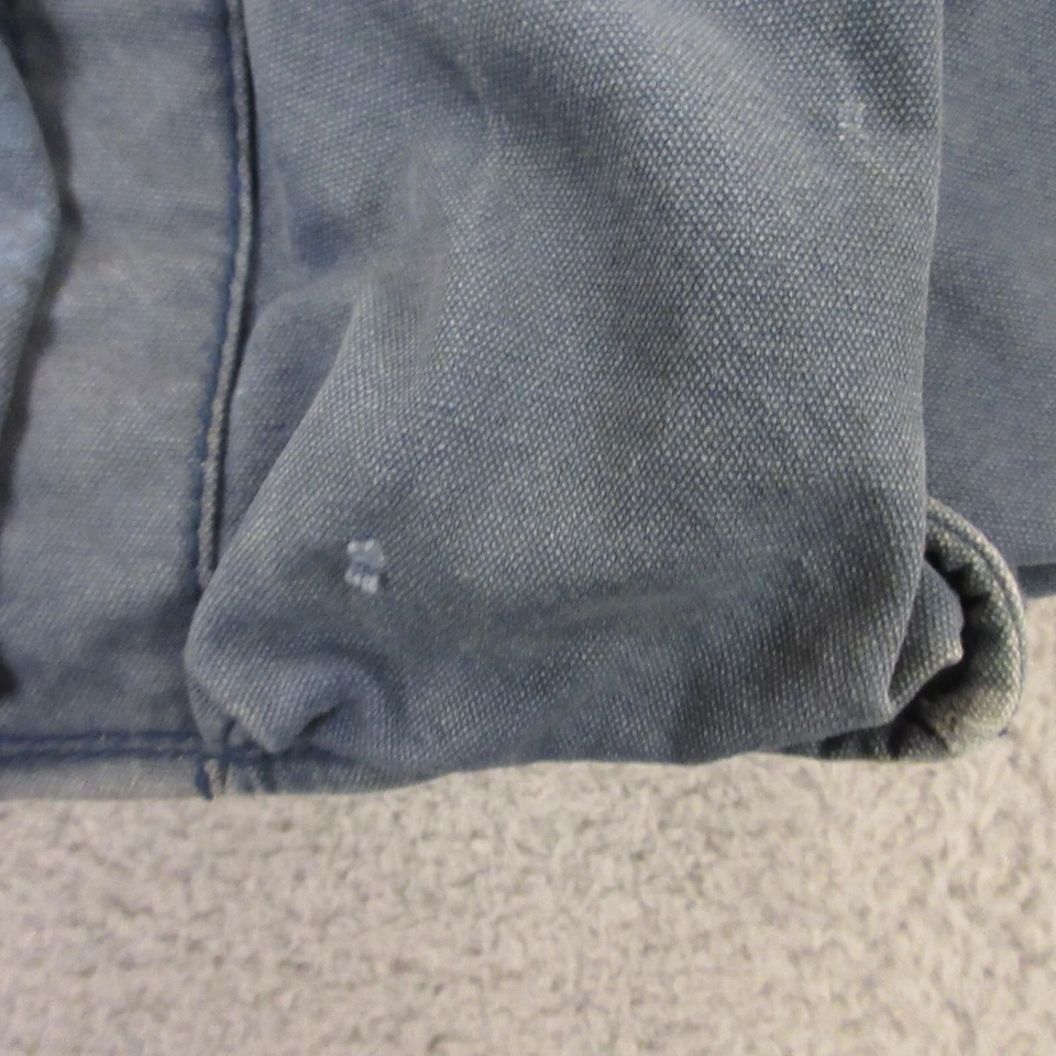 Vintage Abercrombie & Fitch Bag Womens Tote Handbag Canvas Blue Shopping Y2K - Image 4 of 4