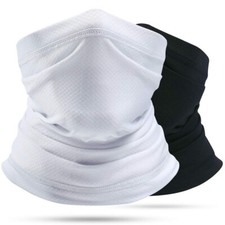 Summer Neck Gaiter Sun Protection Breathable Scarf Face Mask for Cycling Hiking