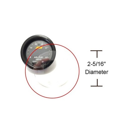 Replacement Lens for AEM X Series Wideband Gauge 30-0300, AFR, O2, Air Fuel