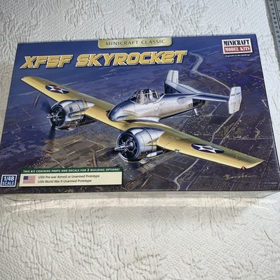 MINICRAFT 11660 UNITED STATES NAVY XF-5 SKYROCKET Sealed Box KIT 1:48 XF5F