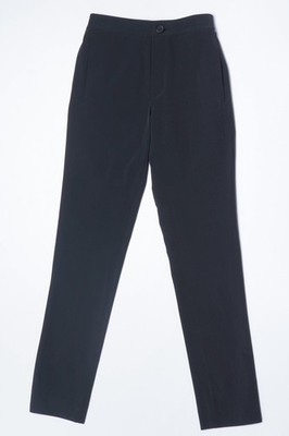 Sandro Paris Herren Hose dunkelblau konisch elastischer Bund Gr. S Ganzjahres
