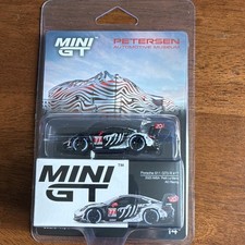 Mini GT 1:64 Diecast Porsche 911 GT3 R #77 2025 Petersen Museum