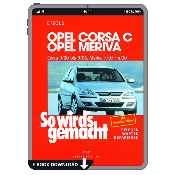 Opel Corsa C Combo 2000-2006 So Wird's Gemacht Reparaturhandbuch E-Book PDF-image