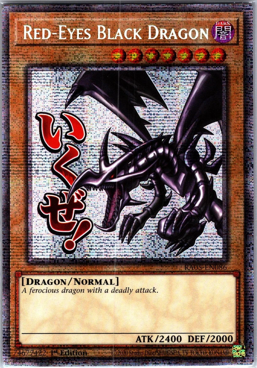 Red-Eyes Black Dragon RA05-EN086 Rarity Collection 5 for sale | eBay
