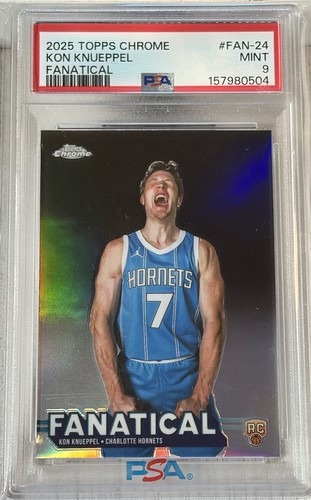 2025 Topps Chrome Update Kon Knueppel Base (RAW)