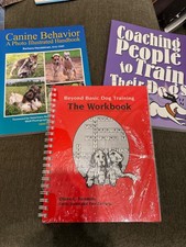 3 livres de comportement canin professionnel d'entraînement canin Handelman, Ryan et Bauman