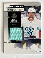 2022-23 Upper Deck SP Game Used Matty Beniers Rookie Sweaters #RS-MB