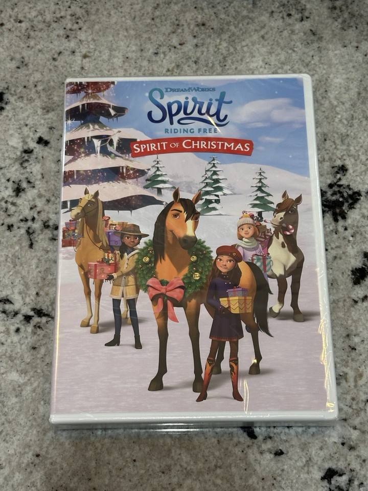 Dreamworks Spirit Riding Free: Spirit of Christmas DVD Sealed New With ...