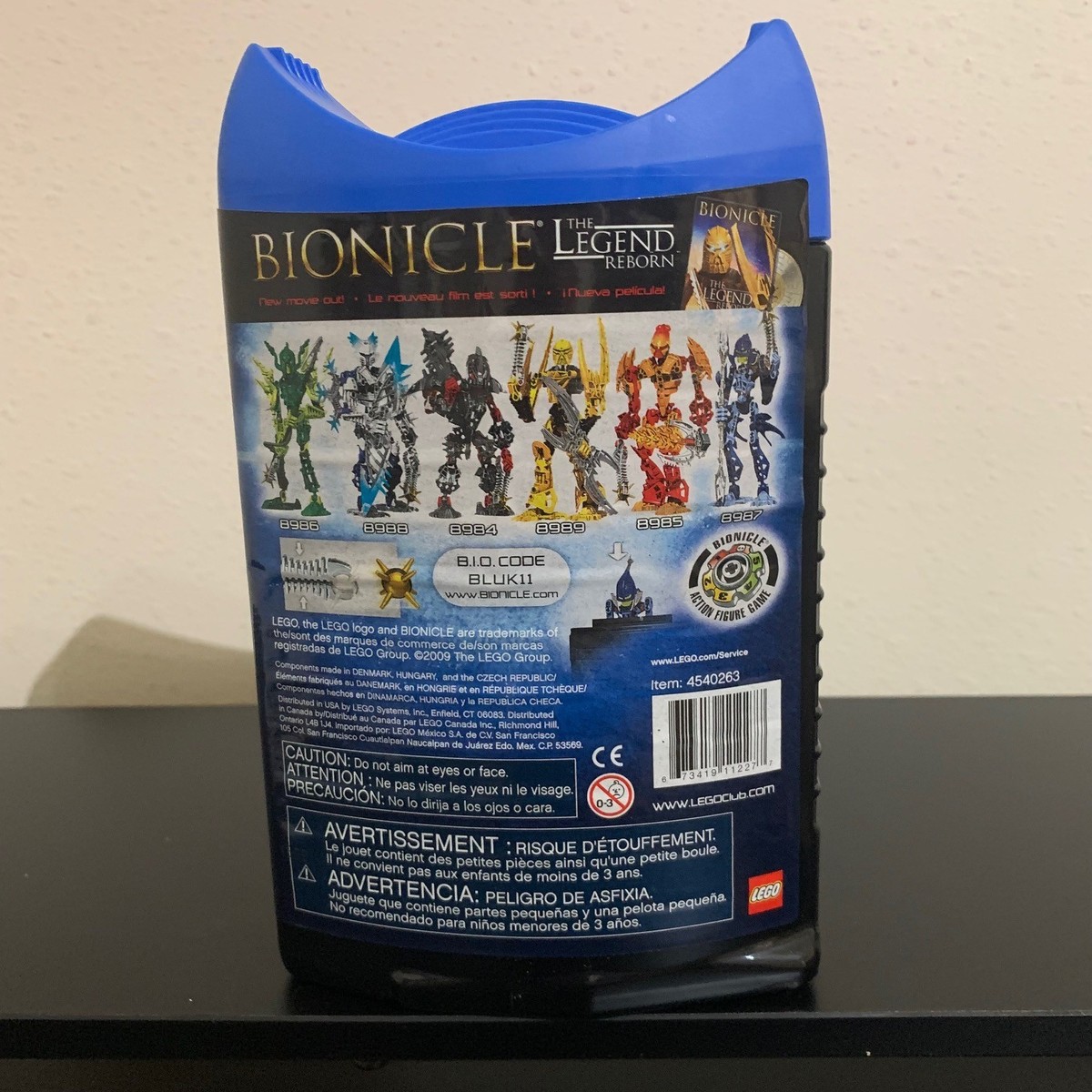 Lego Bionicle Glatorian Legends Kiina 8987 Set! Factory Sealed