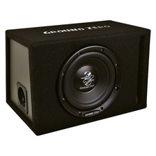 GROUND ZERO - 20cm Auto Gehäuse Bassreflex Subwoofer - 300 Watt (GZIB 20BR)