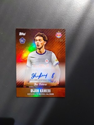 Topps RB Salzburg Teamset 22/23 Dijon Kameri Autogramm /5