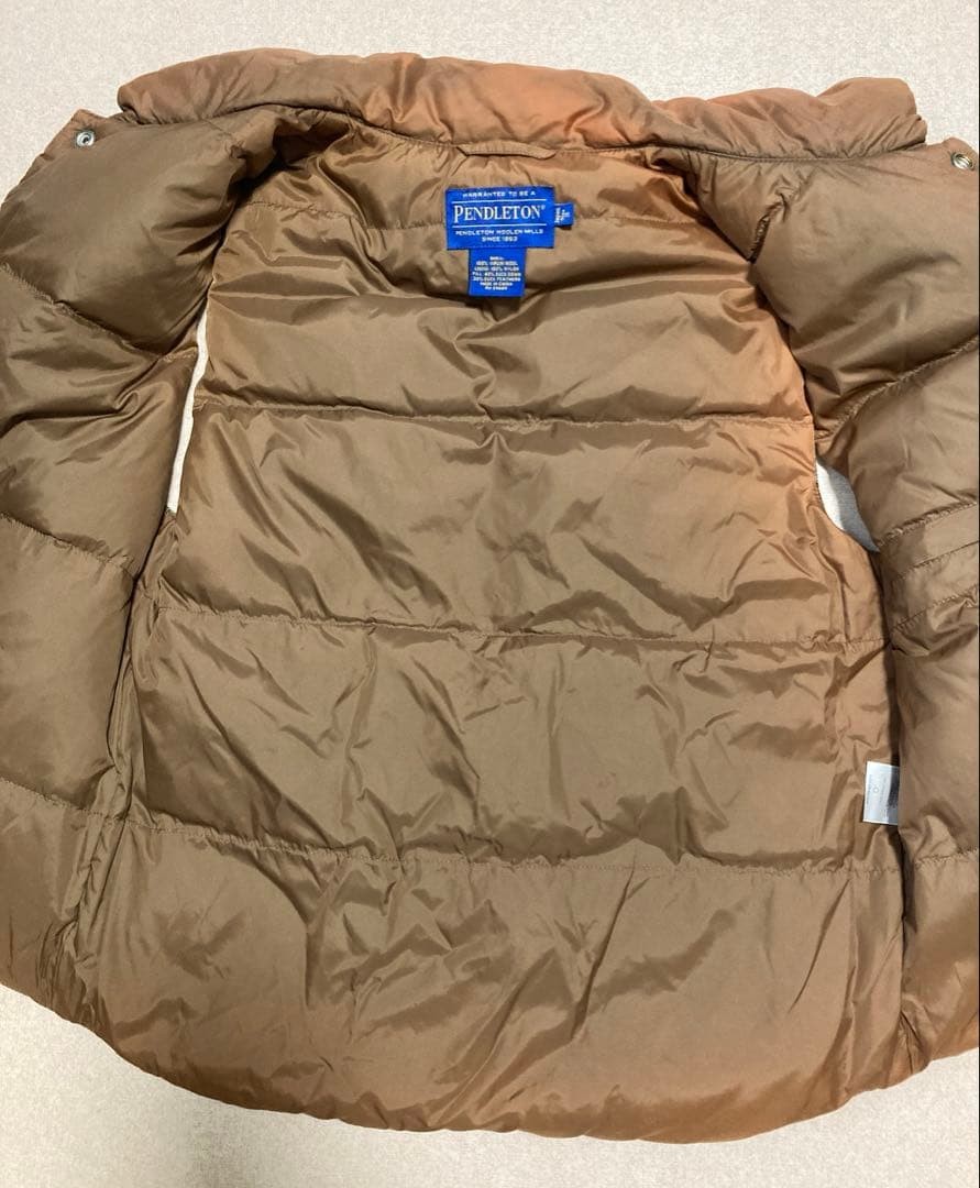 Pendleton Wool Down Vest S Unisex Patterned Jacke… - image 3