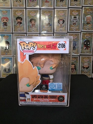 Funko Pop! Goku Super Saiyan Yardrat (Chase) Toy Temple Exclusive W/H Protector