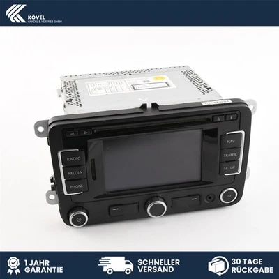 Autoradio CD Navigation Affichage VW EOS 1F 3C0035270 - Photo 1/4
