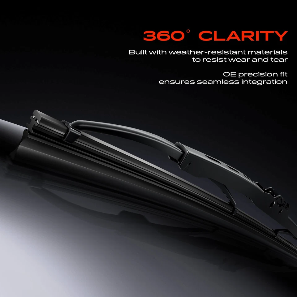 3Pcs 24'' & 16'' & 12''Windshield Wiper Blades for Mitsubishi Mirage Scion xA - Image 4 of 4