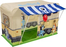 Camping Activity Fort Indoor/Outdoor Playhouse Toy for Kids with 5 Activities Pu