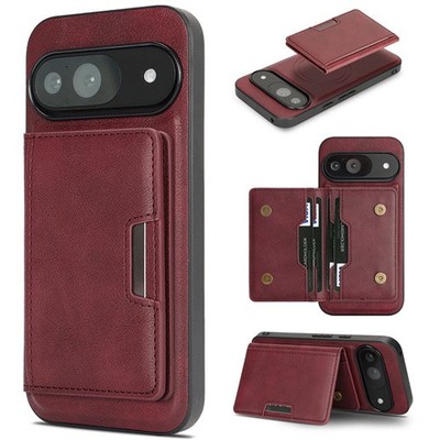 Für Google Pixel 10a 10 Pro XL 9A 8A Wallet Karten Hülle Magnet Leder Tasche