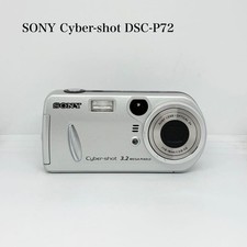 Sony Cyber-shot DSC-P72 Digital Camera Tested Clear Lens Excellent Condition
