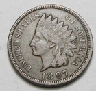 1897 INDIAN HEAD CENT,FULL LIBERTY, VERY NICE COIN!!!!(A5)