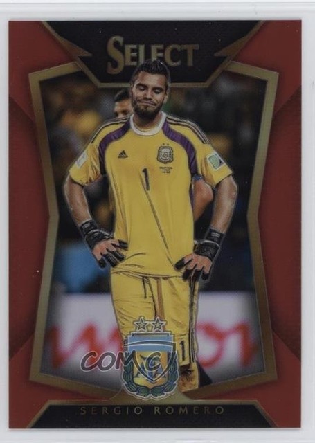 2015-16 Panini Select Red Prizm 74/199 Sergio Romero #66 Rookie RC