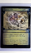 Magic The Gathering Lord of the Rings Showcase Scrolls Foil #502 Glorious Gale