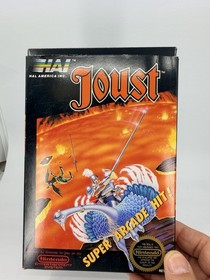 Nintendo NES JOUST Game Complete in Box Vintage CIB