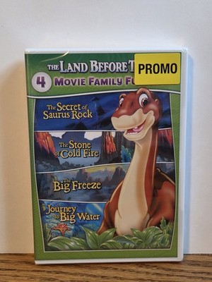 THE LAND BEFORE TIME 4 MOVIE DVD FUN PACK FACTORY SEALED