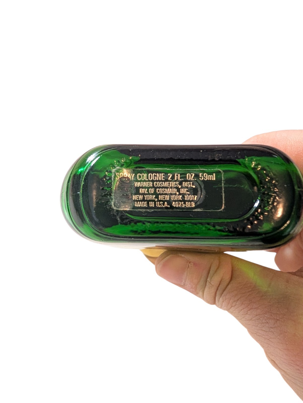 Vintage Ralph Lauren Polo Green Spray Cologne 2 oz Bottle 75% Full thumbnail 3