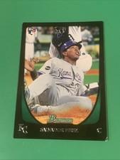 2011 Bowman Salvador Perez Rookie Card #12 RC  Kansas City Royals. rookie card picture