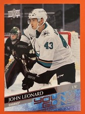 2020-21 Upper Deck - Young Guns John Leonard #474 (RC)