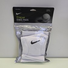 Brand New Nike Streak Volleyball Knee pads Size X-Large/XX-Large White Unisex