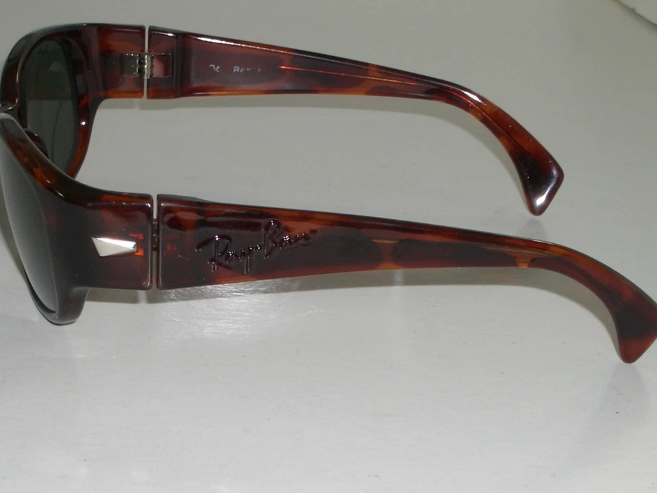 GAFAS DE SOL VINTAGE DE 1980 B&L RAY BAN W2759 CHERRY TORT G15 ENVOLVENTES UV OUTSIDERS Foto 2 de 4