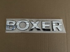 Genuine Peugeot Boxer Rear Lettering Logo Badge Emblem Used
