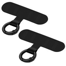 Phone Tether Tab, 2 Pack Cell Phone Lanyard Patch Without Adhesive, Phone Str...
