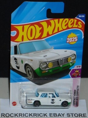 HOT WHEELS ALFA ROMEO GIULIA TI SUPER 195/250 7/10 COMPACT KINGS 2025 MATTEL NEW