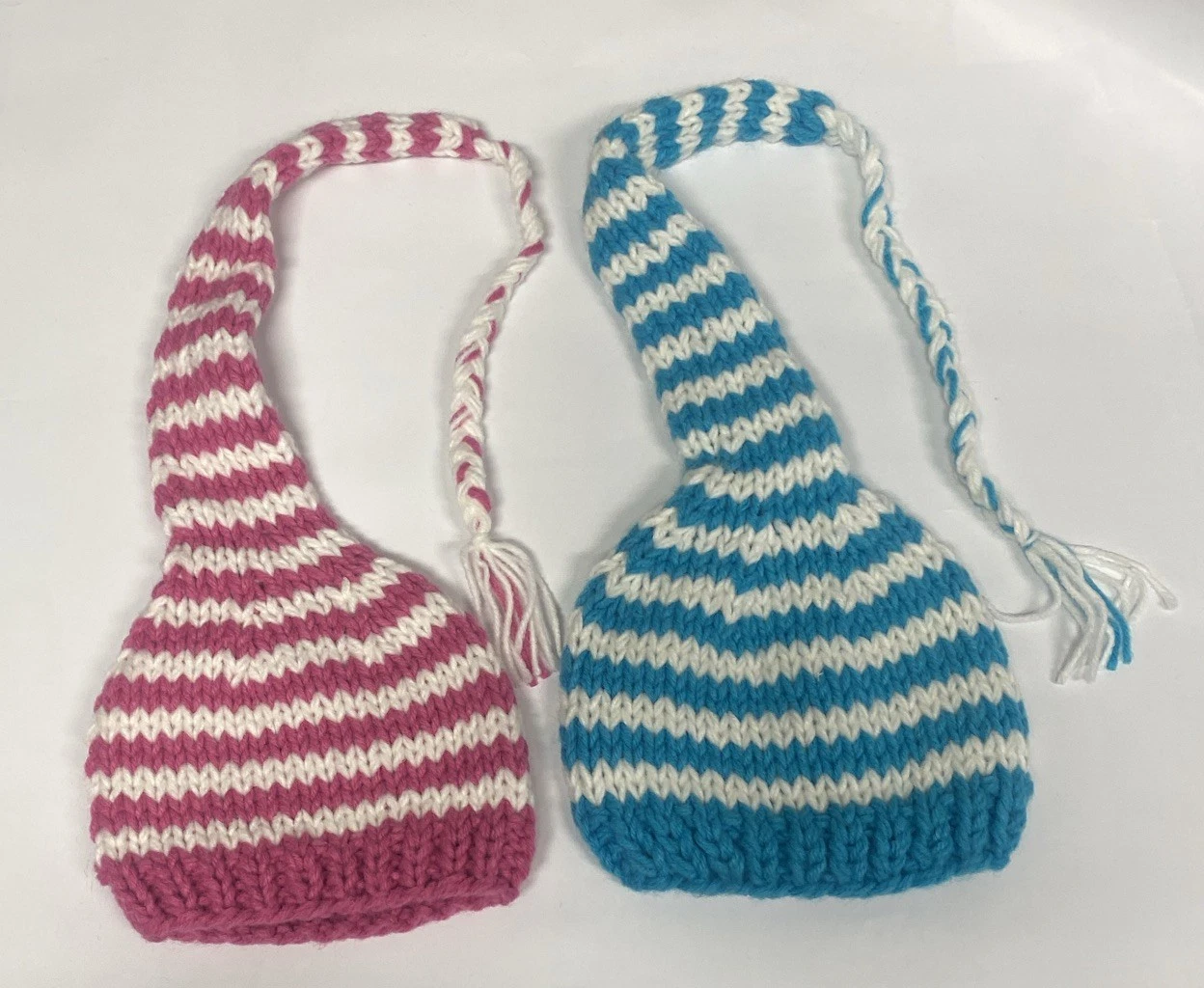 HUGE Reseller Lot 195 Baby Hats NEW 0-12 Months, Blue 148,Pink 47