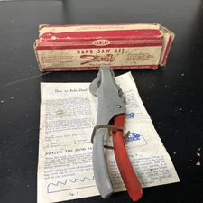 Saw Set, DUNLAP Vintage Woodworkers Adjustable Saw Set With Original Box