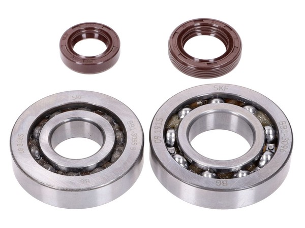 Kurbelwellenlager Satz Naraku Skf, FKM Premium C3 FüR Kymco, SYM Liegend-image