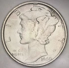 1940-S San Francisco Mint Silver Mercury Dime