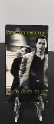 Eraser VHS 1996 Action Thriller Original Release Warner Bros