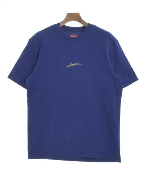 T shirt Supreme/coupé et cousu bleu M 2200506305106