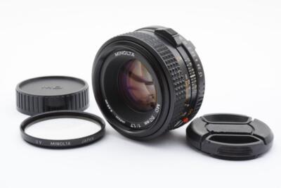 MINOLTA MD 50m F1.7 レンズフィルター付 SO213 MINOLTA MD 50m F1.7 with lens filter SO213 | eBay
