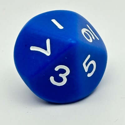 Moods Blue 10 Sided Die 2000 Replacement Pieces Parts | eBay