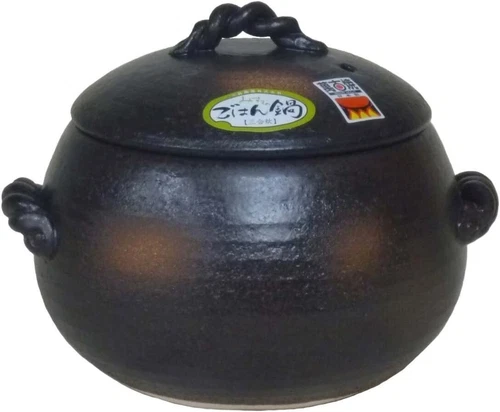 Banko-yaki Rice Cooker Pot - Thumbnail 3