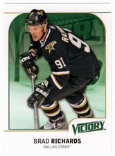 Brad Richards - Dallas Stars (Hockey Card) 2009-10 Upper Deck Victory # 62 - MT