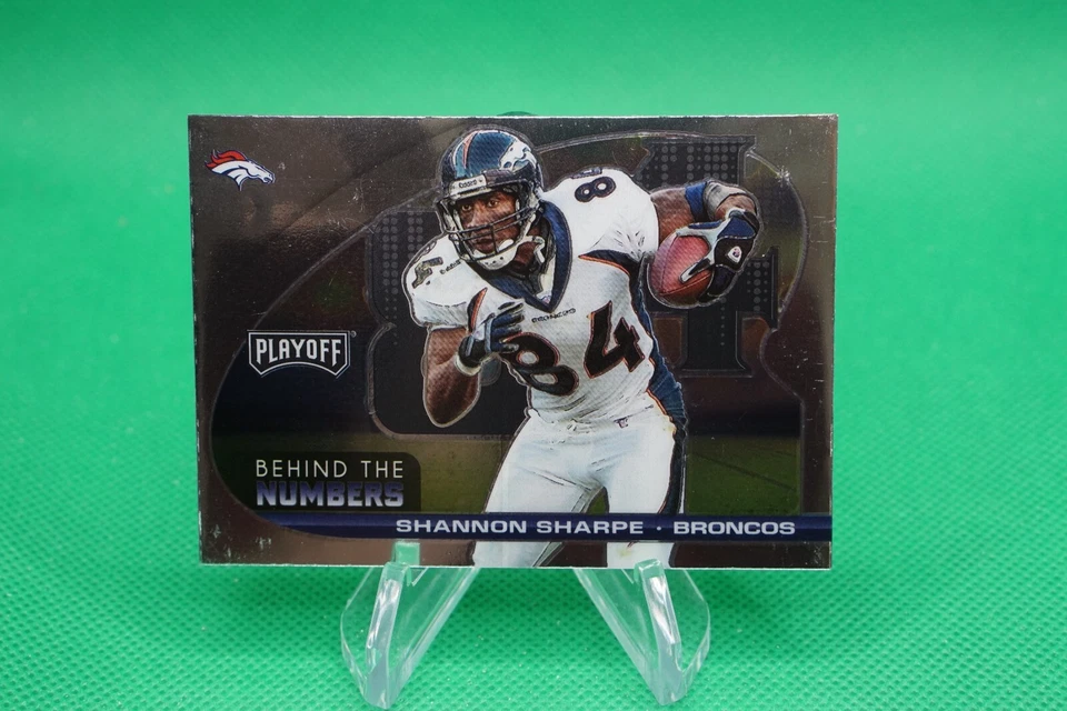 (4 Cards) 2021 Playoff Behind the Numbers #18 Shannon Sharpe TL4 - Image 3 of 4