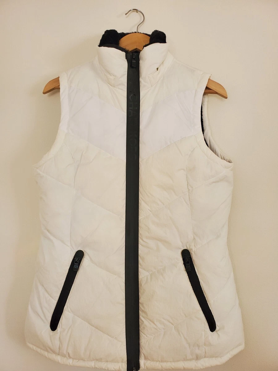 Michael kors vest womens white deals